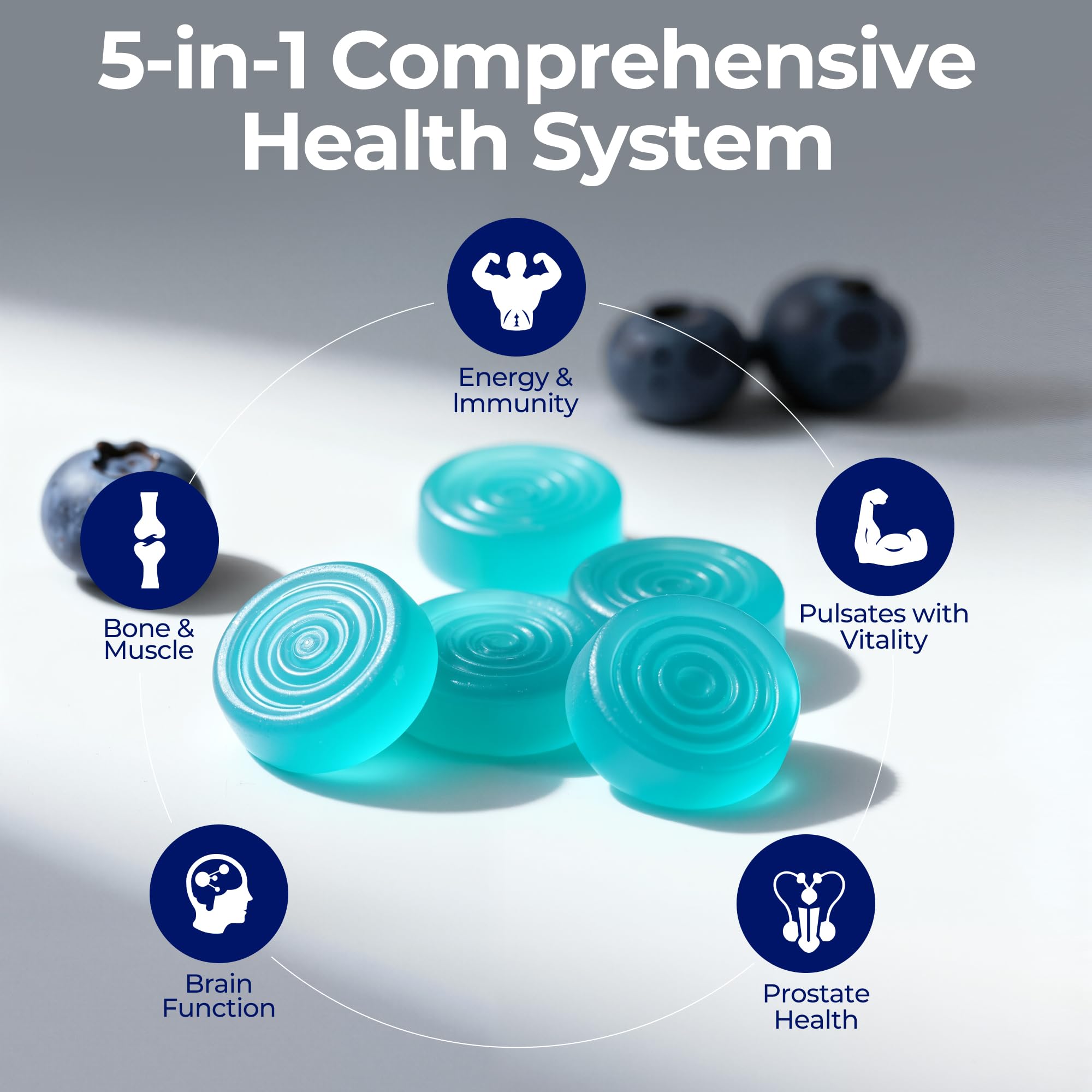 Utcils Gummies packaging on table ready for daily routine and convenience
