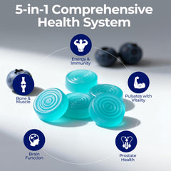 Utcils Gummies packaging on table ready for daily routine and convenience