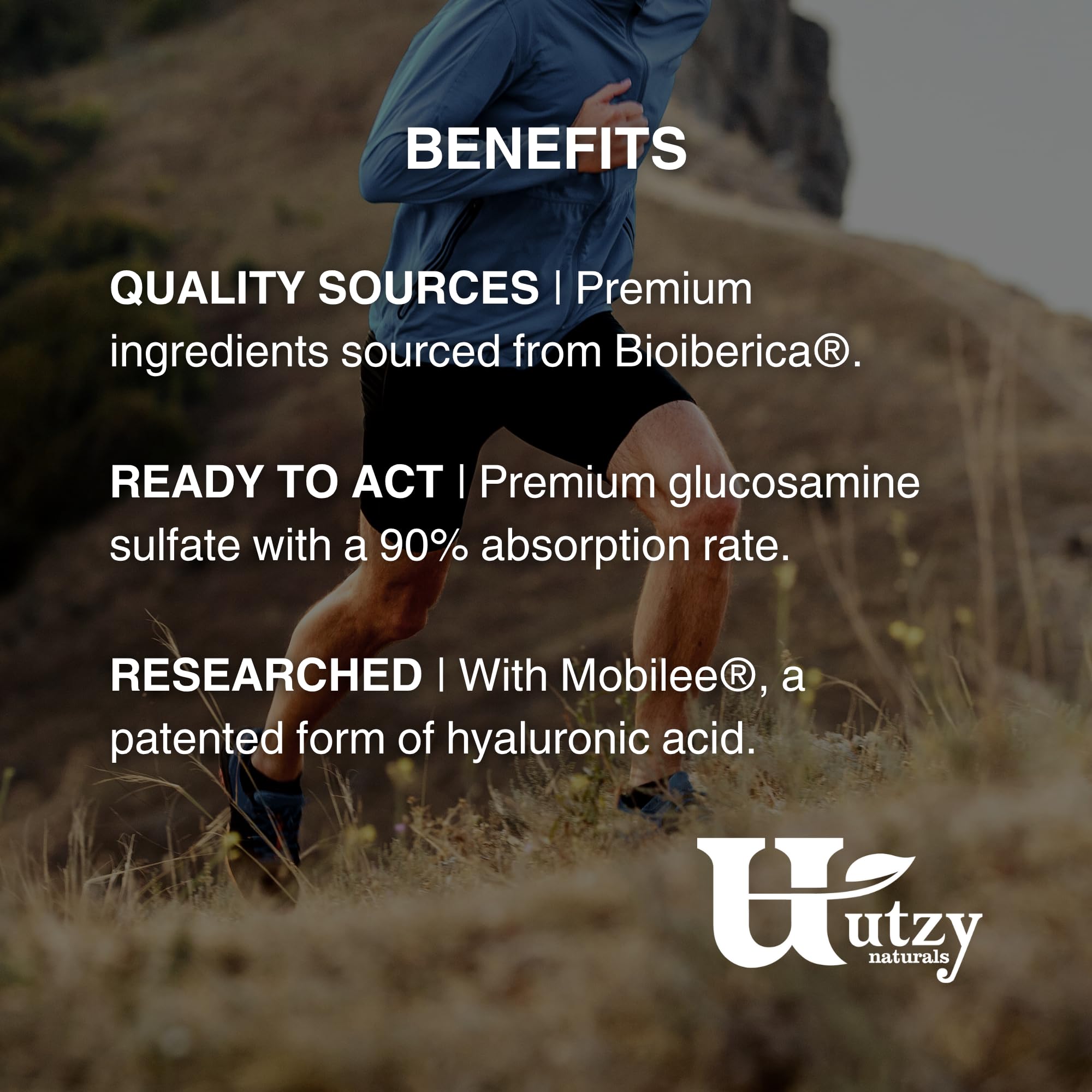 Glucosamine and chondroitin ingredients listed for joint support