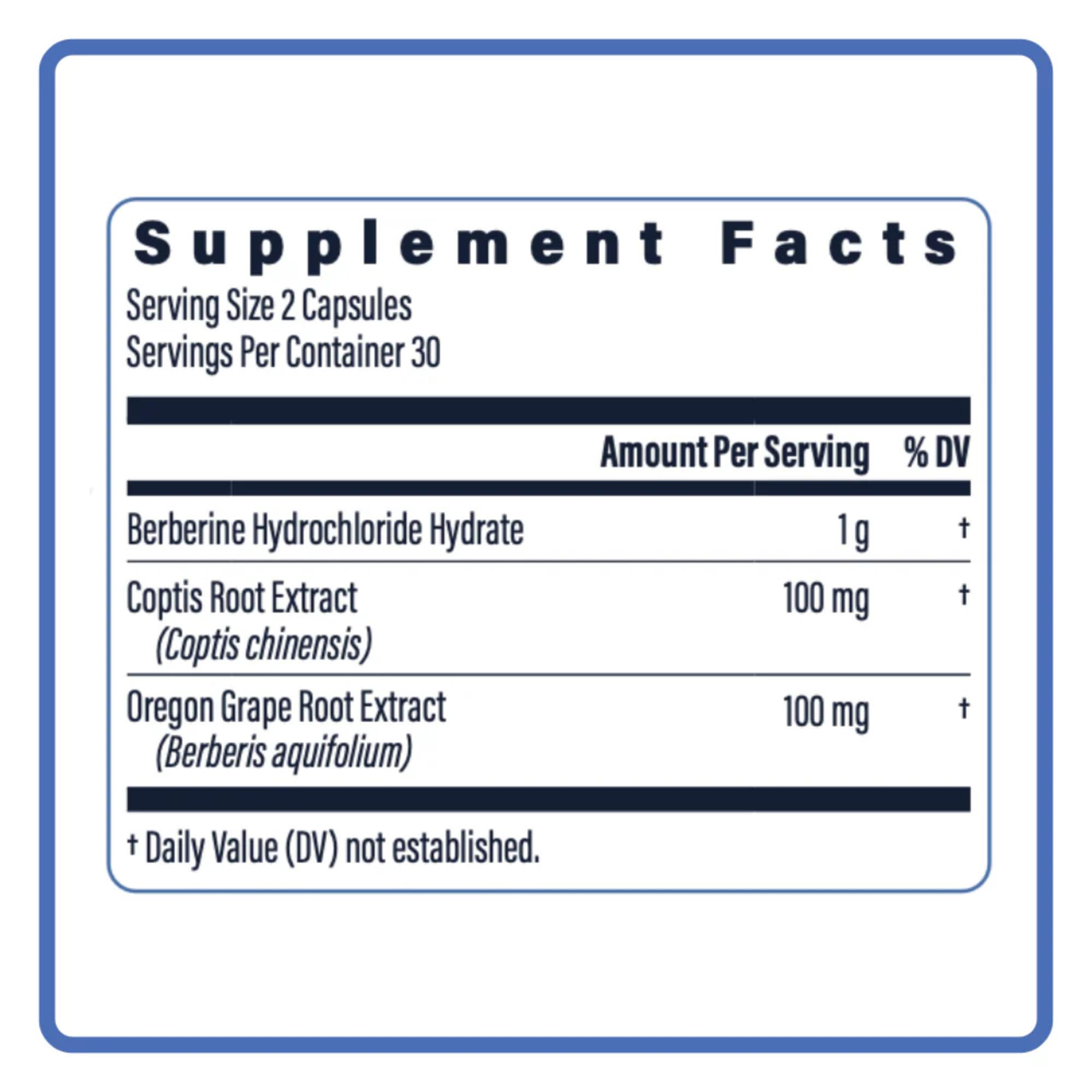 Utzy Naturals TriBerine capsules-in-bottle for daily use