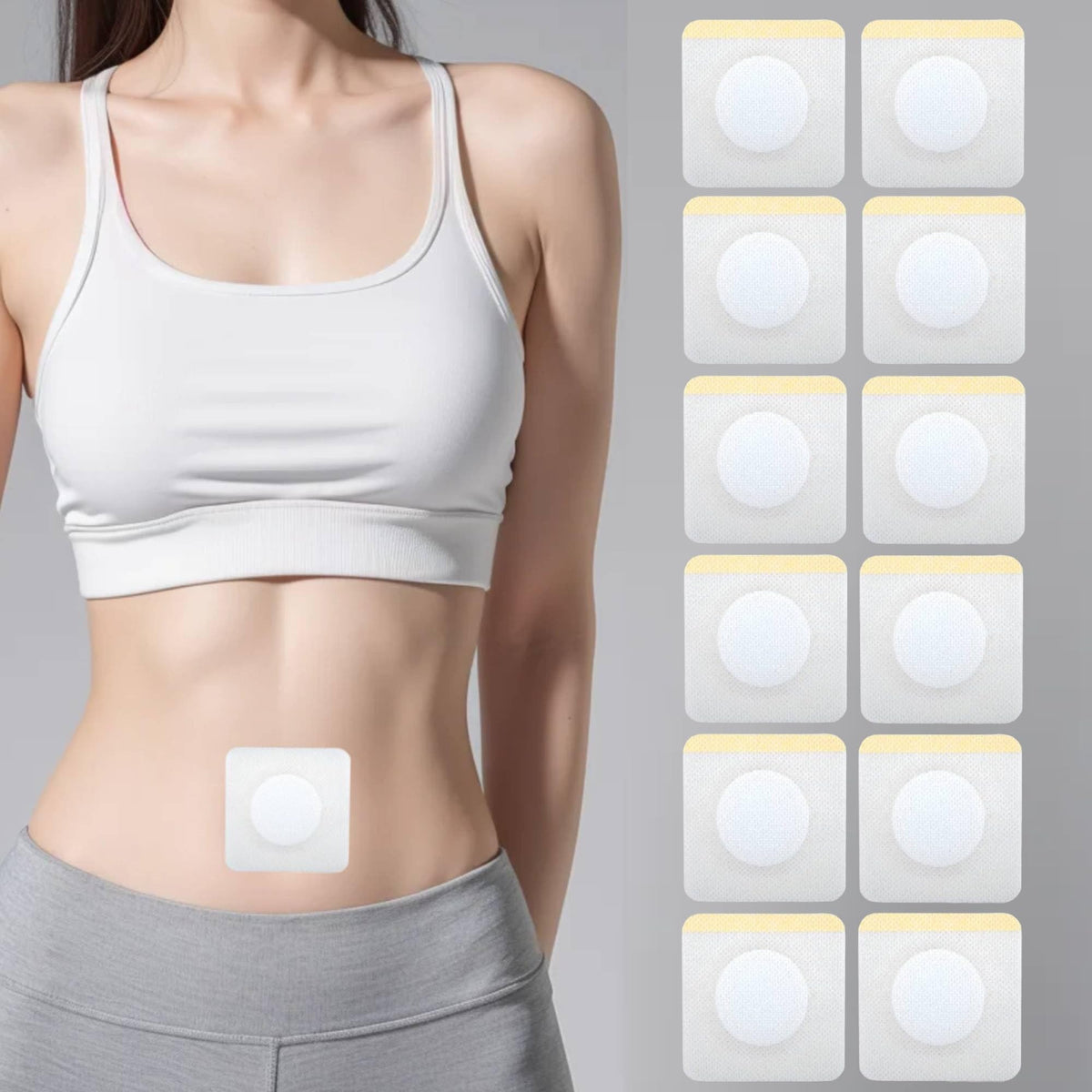 UUFTNS castor oil pack wrap shows multi-layer absorbent design for cleaner use