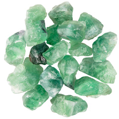 UU UNIHOM green fluorite rough 1lb for tumbling, cabing, and decorative display.