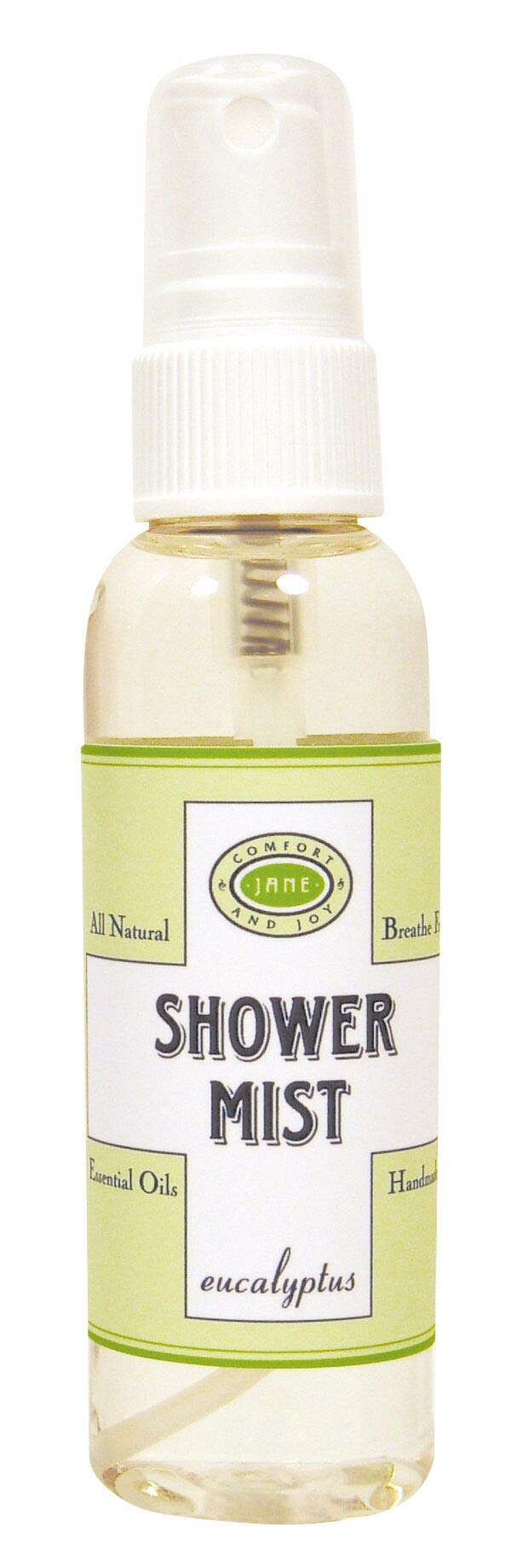 UVUBXT Eucalyptus Shower Mist bottle releasing soothing eucalyptus steam for congestion relief in shower