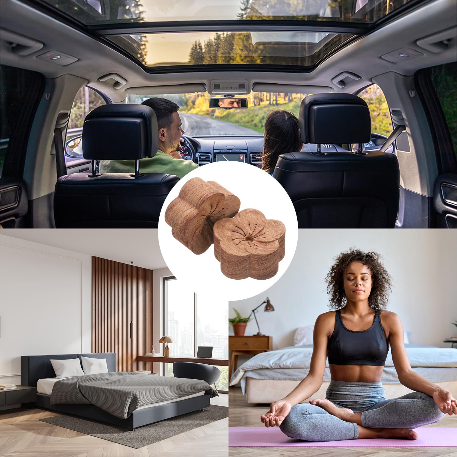 uxcell rosewood plum diffuser car interior ambiance enhances driving experience
