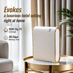 UXIKAPEEN Scent Air Machine wall-mount plate in use for discreet placement.