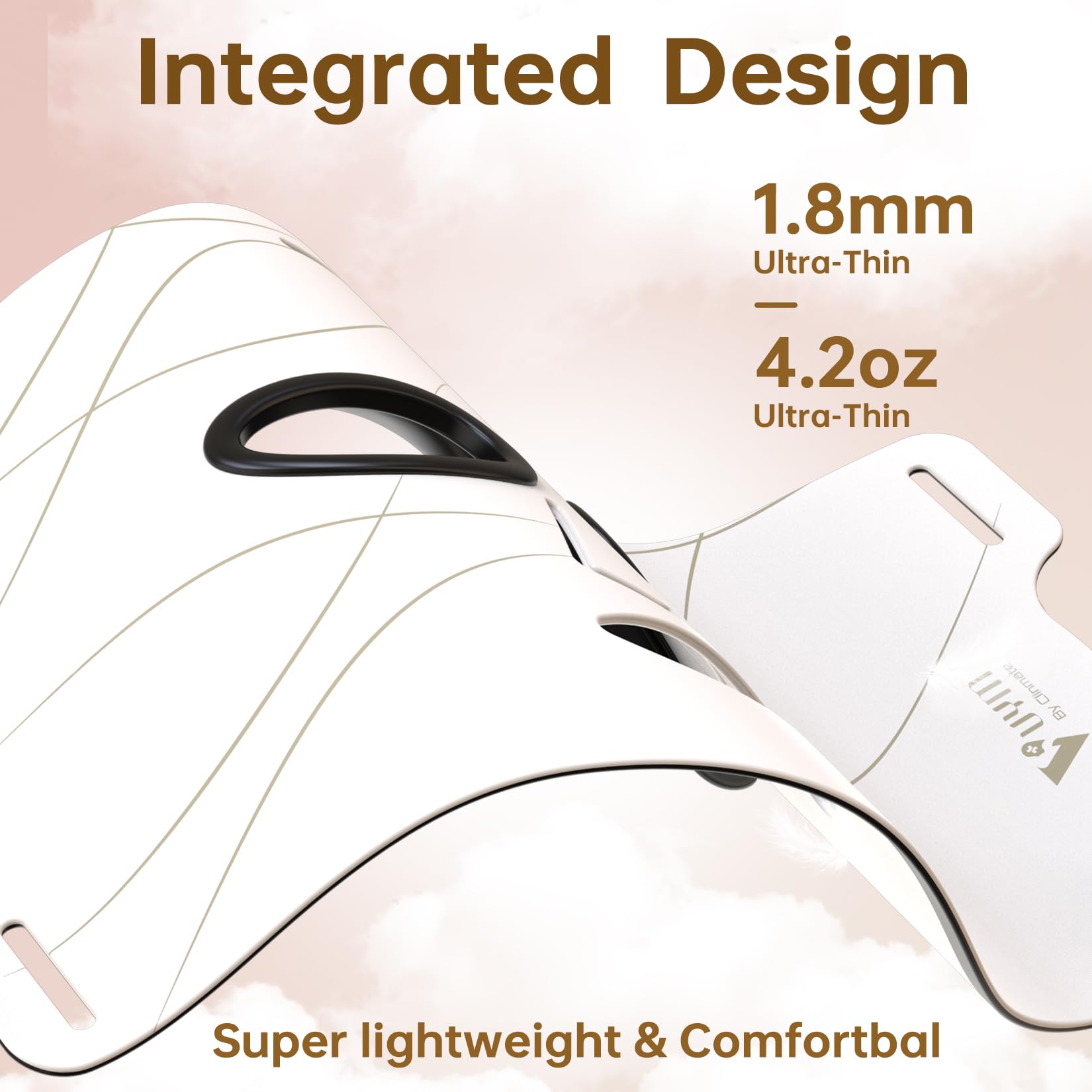 vym by clinmate ultra-thin 2mm profile for lightweight wear.