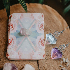 VadiForest Orgonite pendulum energizes space for mindful practice.