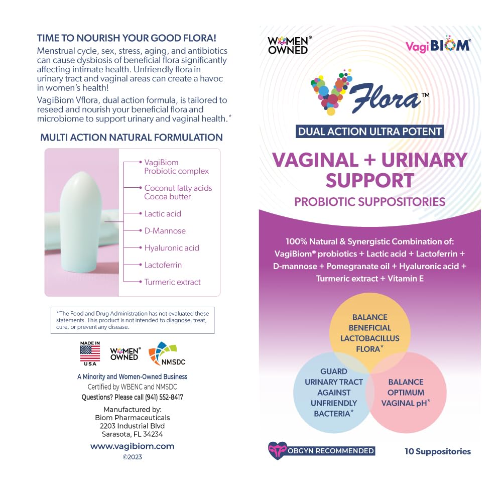 VagiBiom biom-sify technology emphasizes high tissue adherence and flora restoration