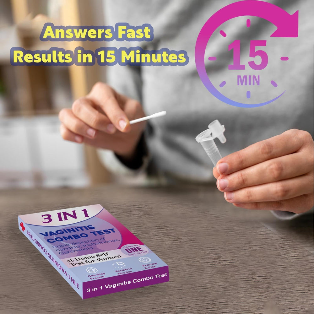 Vaginitis Test Kit private-testing emphasizes discreet use and health control.