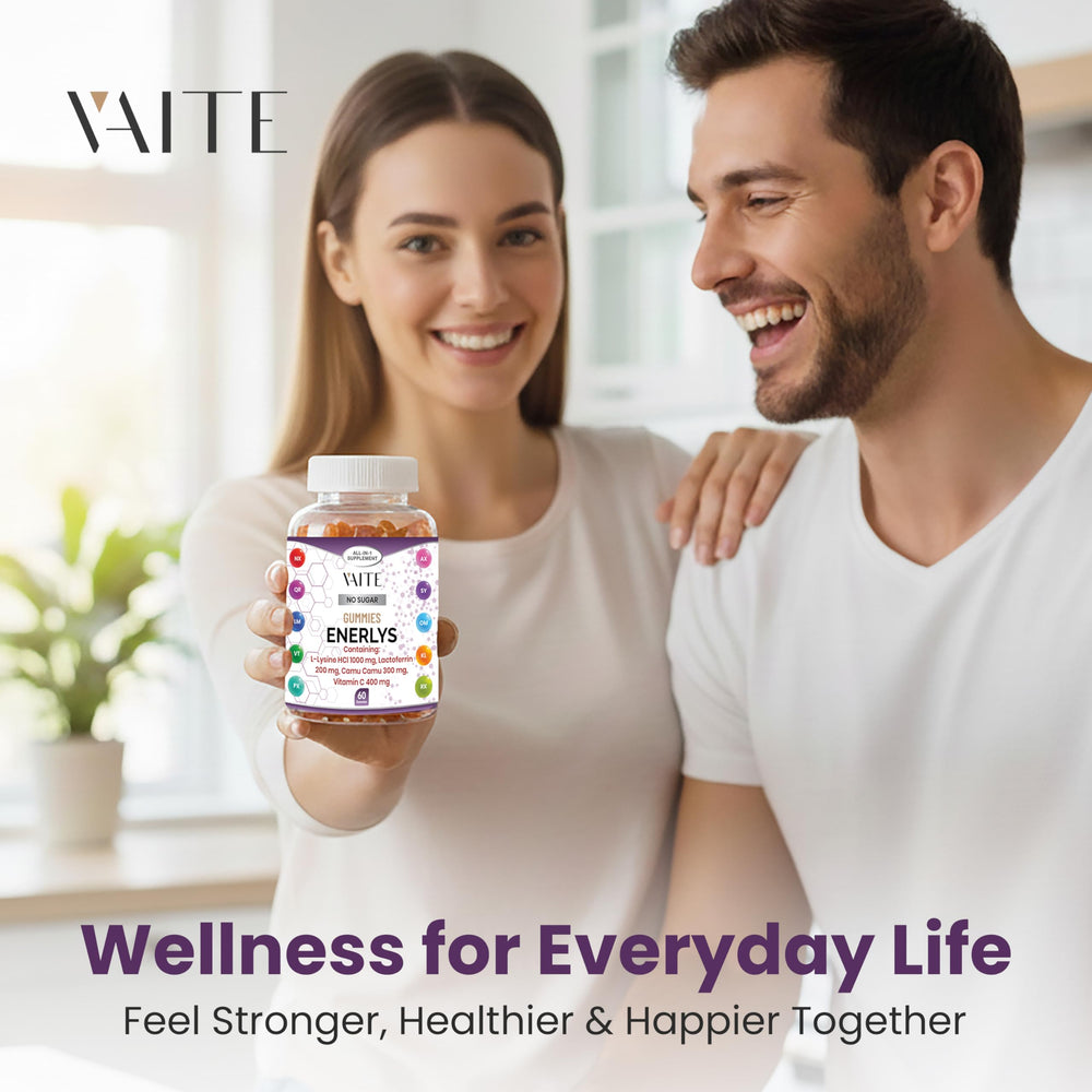 VAITE Enerlys Gummies gluten-free and non-GMO option for daily nutrition.