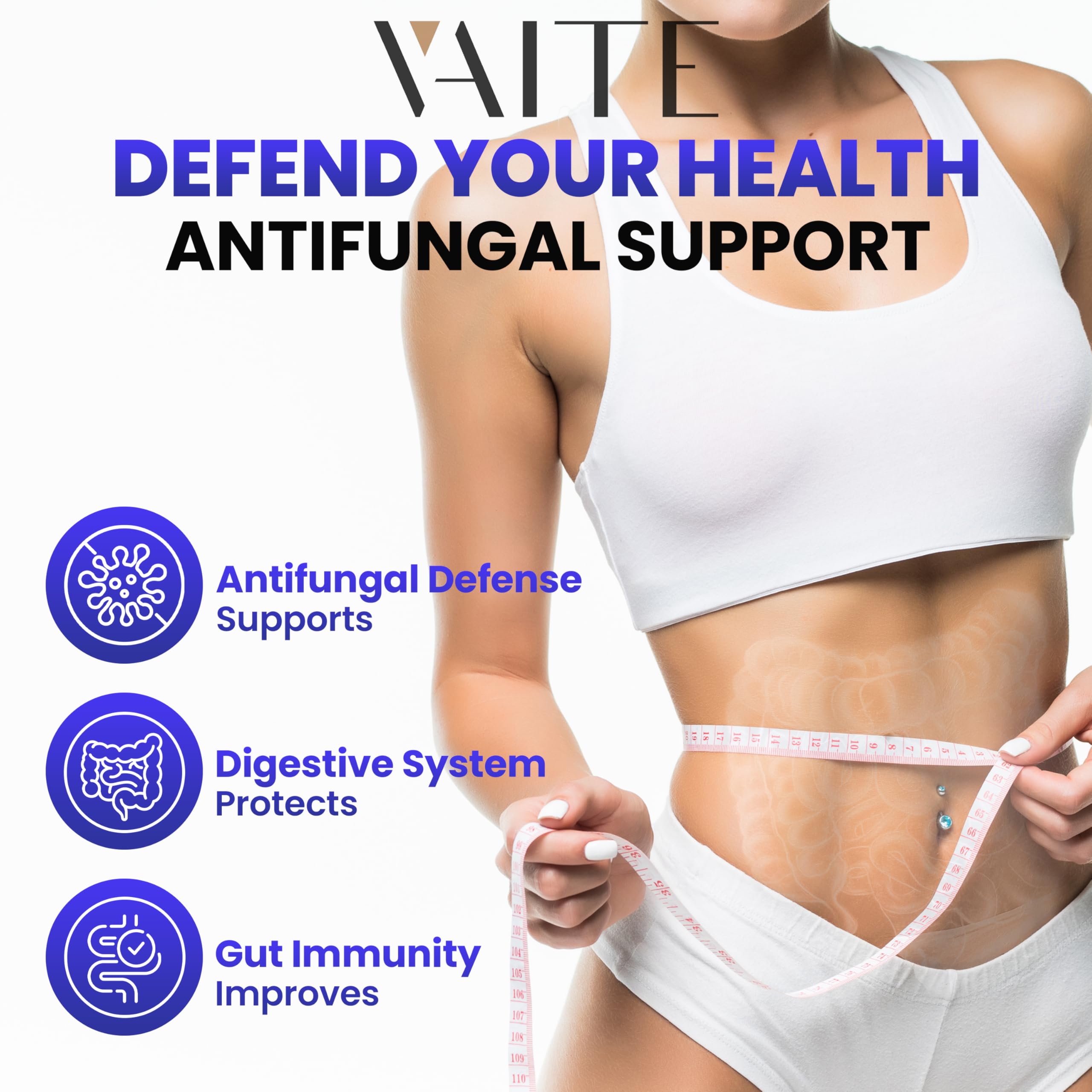 VAITE Monolaurin gummies daily dose demonstrates easy immune and digestive care.