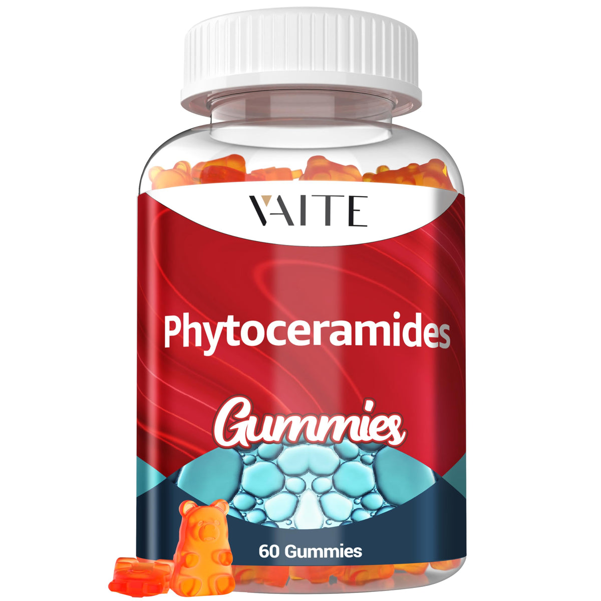 VAITE Phytoceramides bottle for daily skin support and easy self-care.