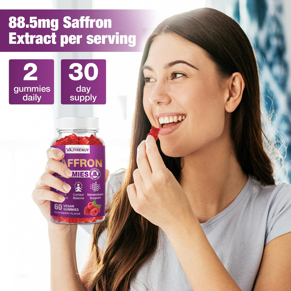 Gummies with B6, B12, D3 and herbs for nervous system support.