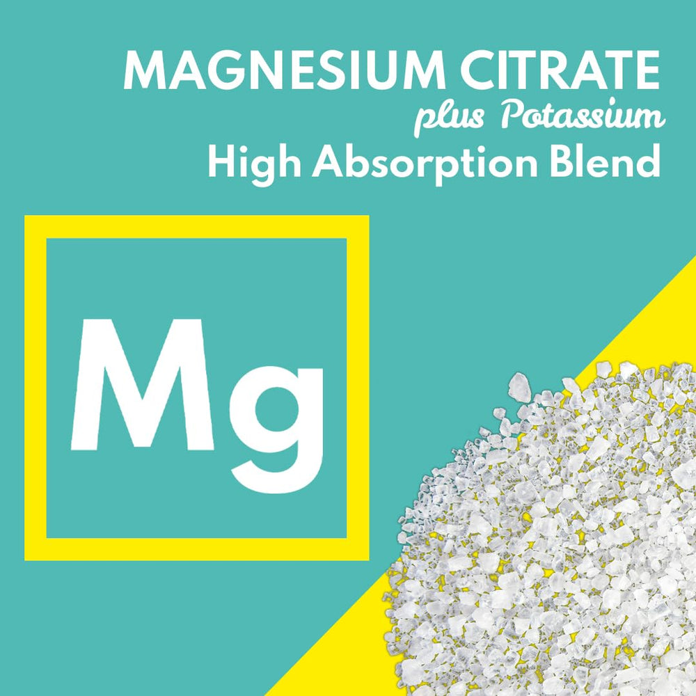 VAL Magnesium Citrate dosage chart line art communicates intake guidance