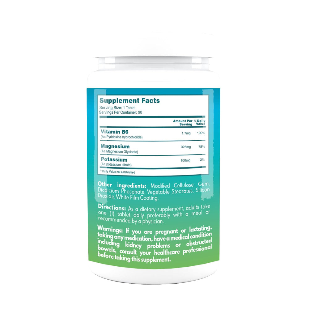 VAL Magnesium Glycinate tablet close-up highlighting smooth coating for gentle digestion.