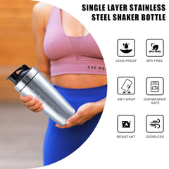 VALESKA bottle shows measurements inside and outside for precise portions.