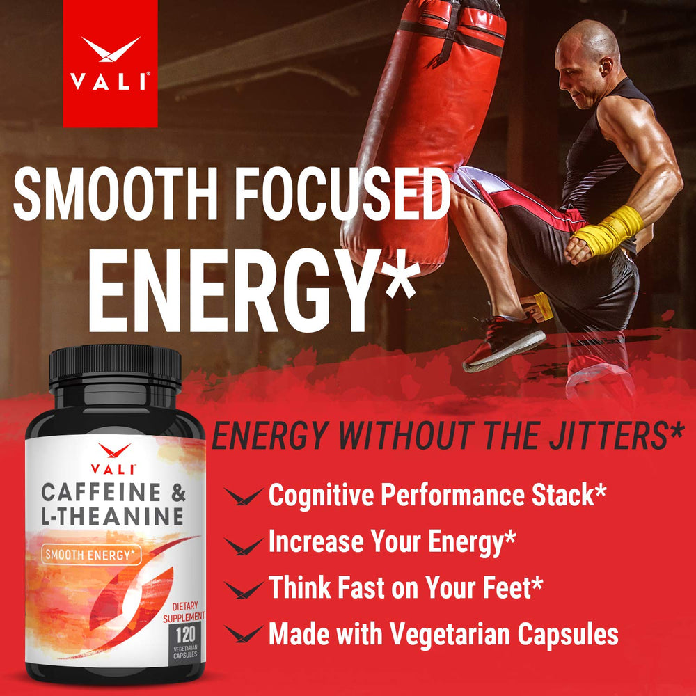 VALI on-the-go bottle on a desk for quick energy.