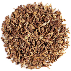 Valley of Tea valerian root tea pack for premium herbal taste and calm evenings.
