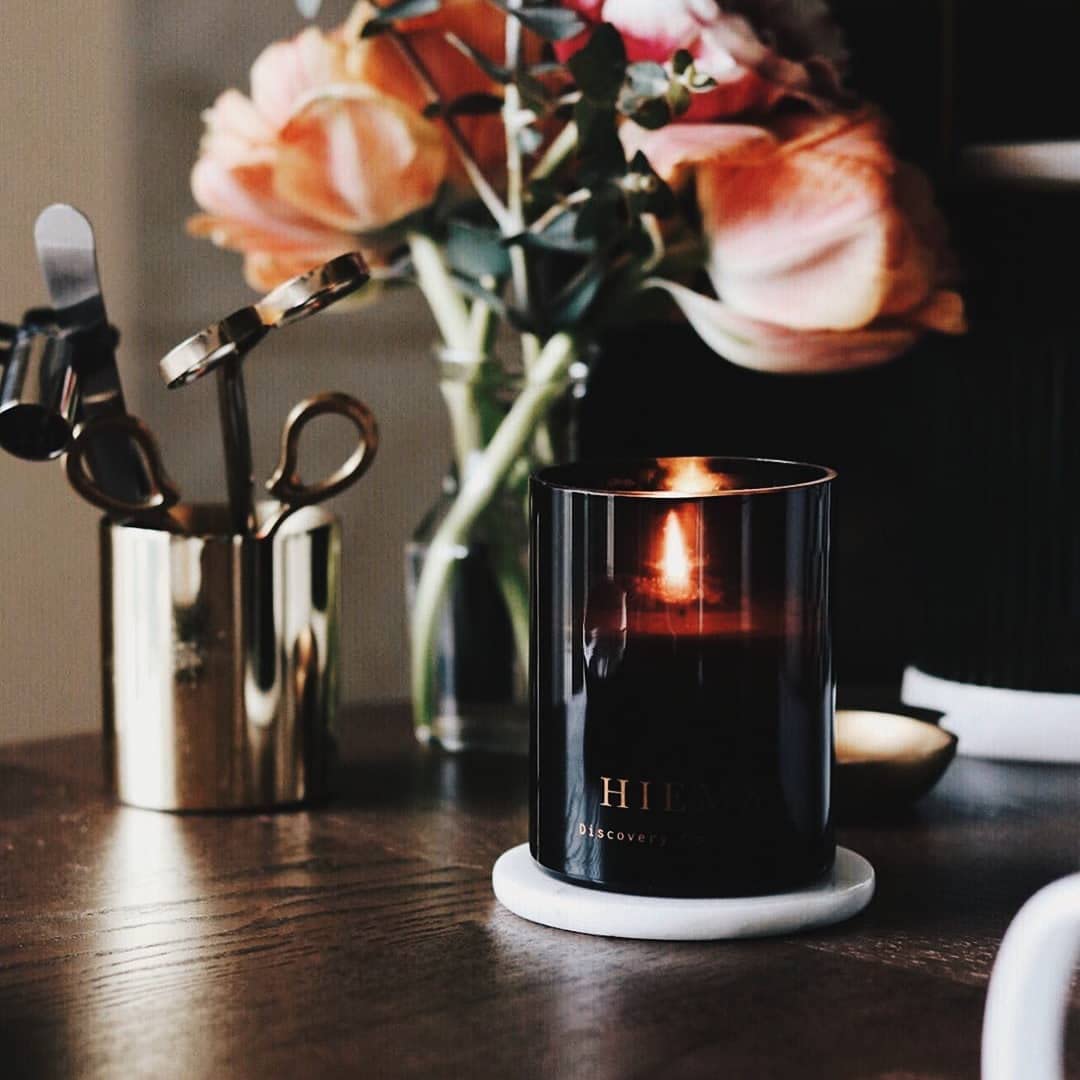 Vancouver Candle Co. Hiems Discovery jar burn showcases generous burn time.