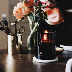 Vancouver Candle Co. Hiems Discovery jar burn showcases generous burn time.