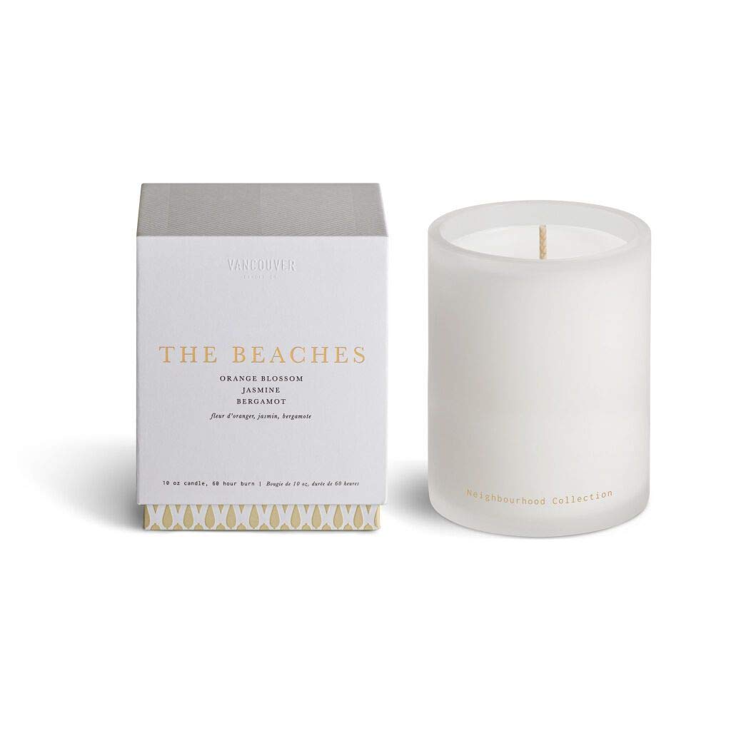 Vancouver Candle Co The Beaches Neighborhood Candle jar with clean burn and natural aromas.