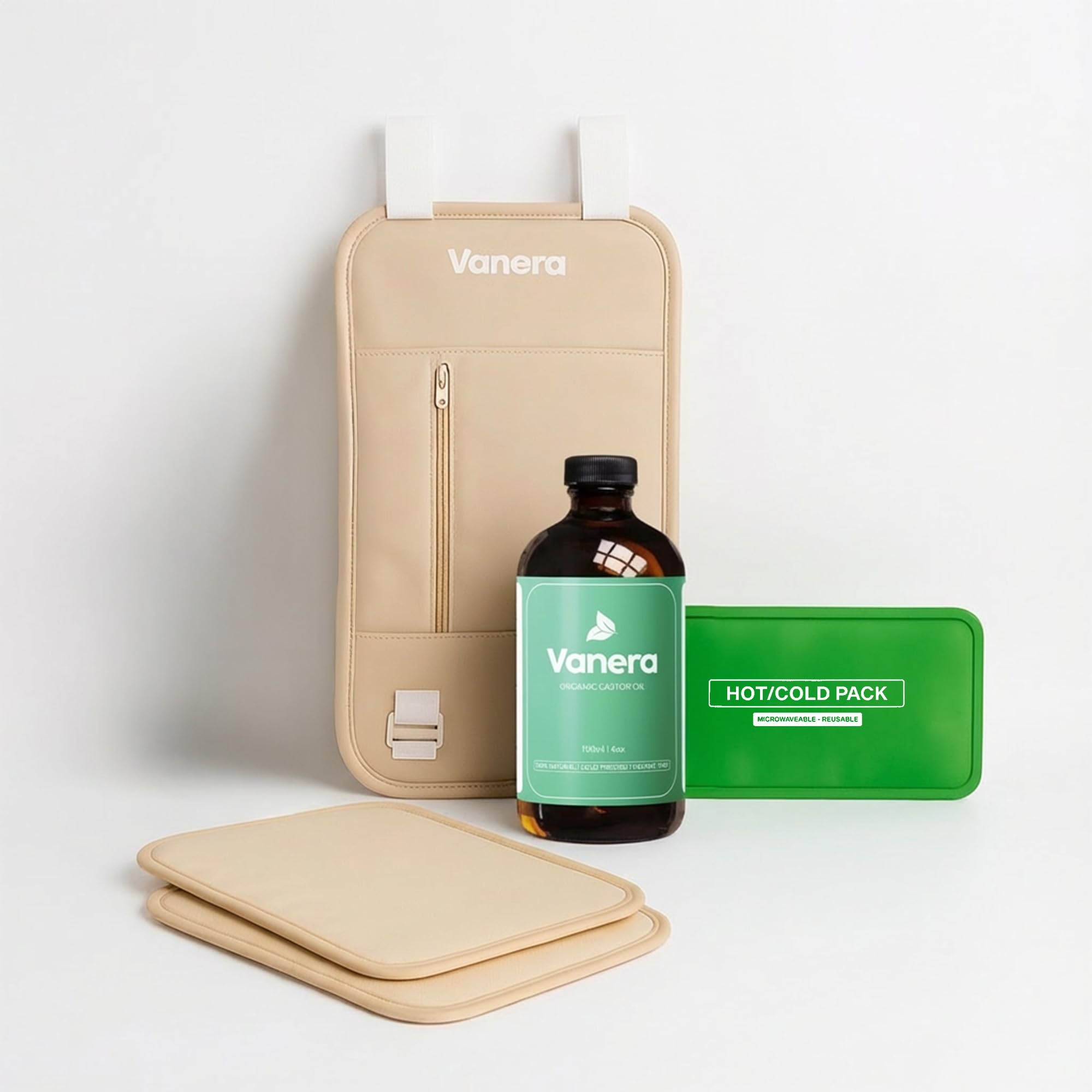 Vanera Liver Detox Pack wraps softly around the abdomen for a comfortable, targeted placement.