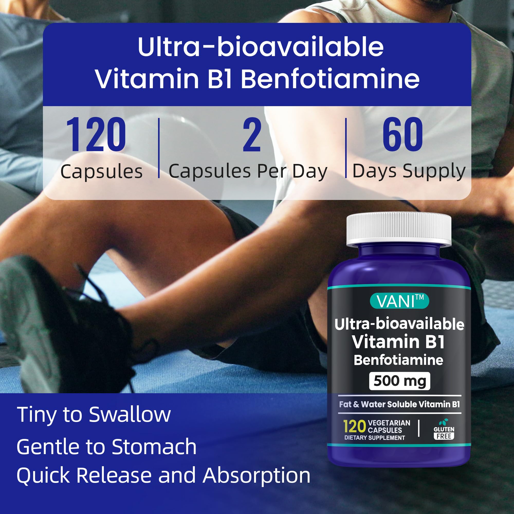 Behind-the-scenes USA manufacturing facility for VANI benfotiamine quality