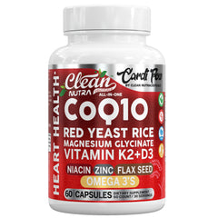 Clean Nutraceuticals Vascu Boost bottle with capsules for daily vascular support