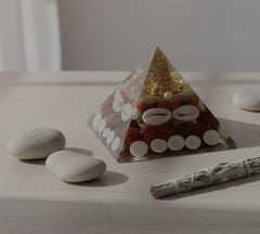 Vastu Handicrafts Laxmi Yantra Pyramid close-up highlighting craftsmanship and meditation potential