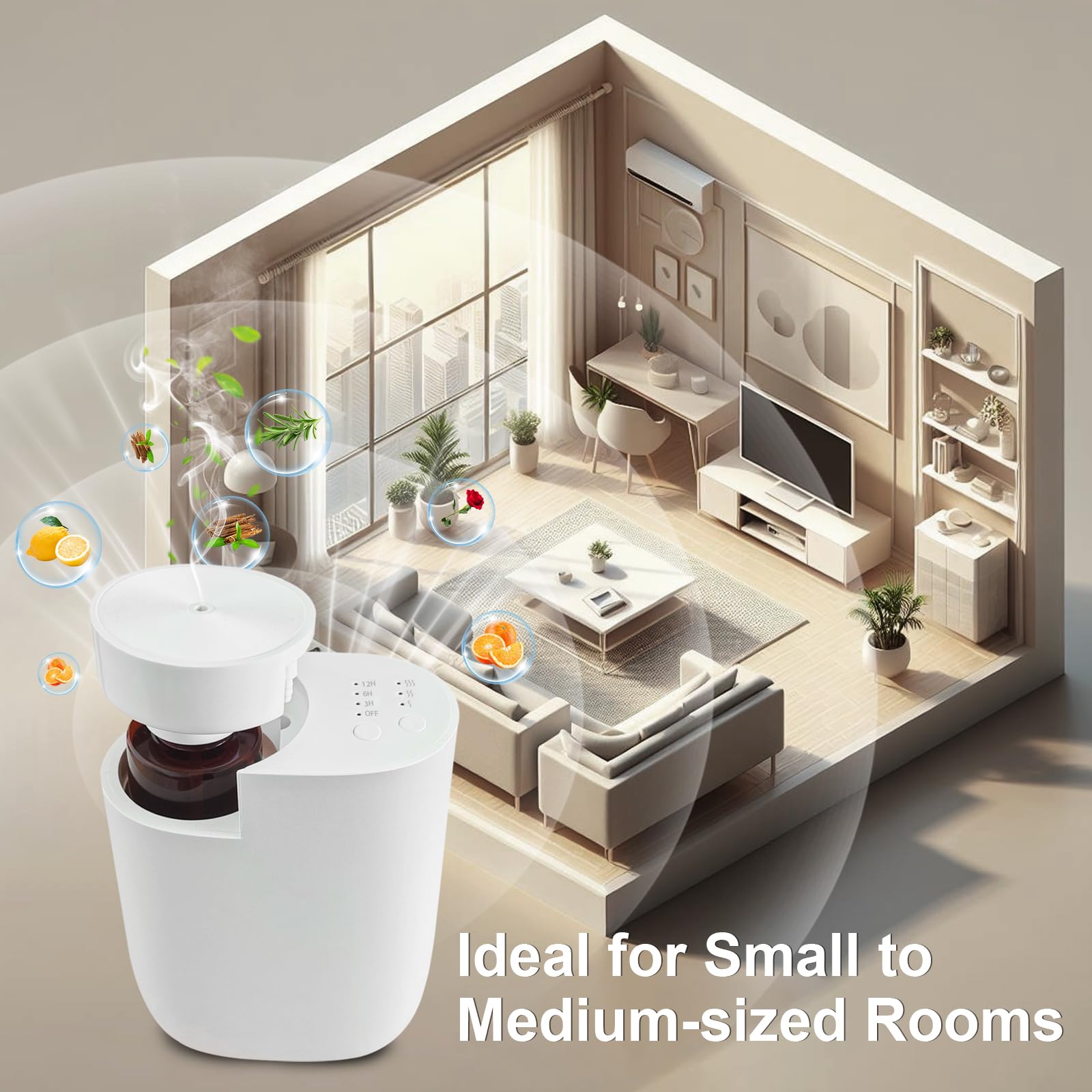 Vasysvi diffuser operates quietly and safely around children and pets