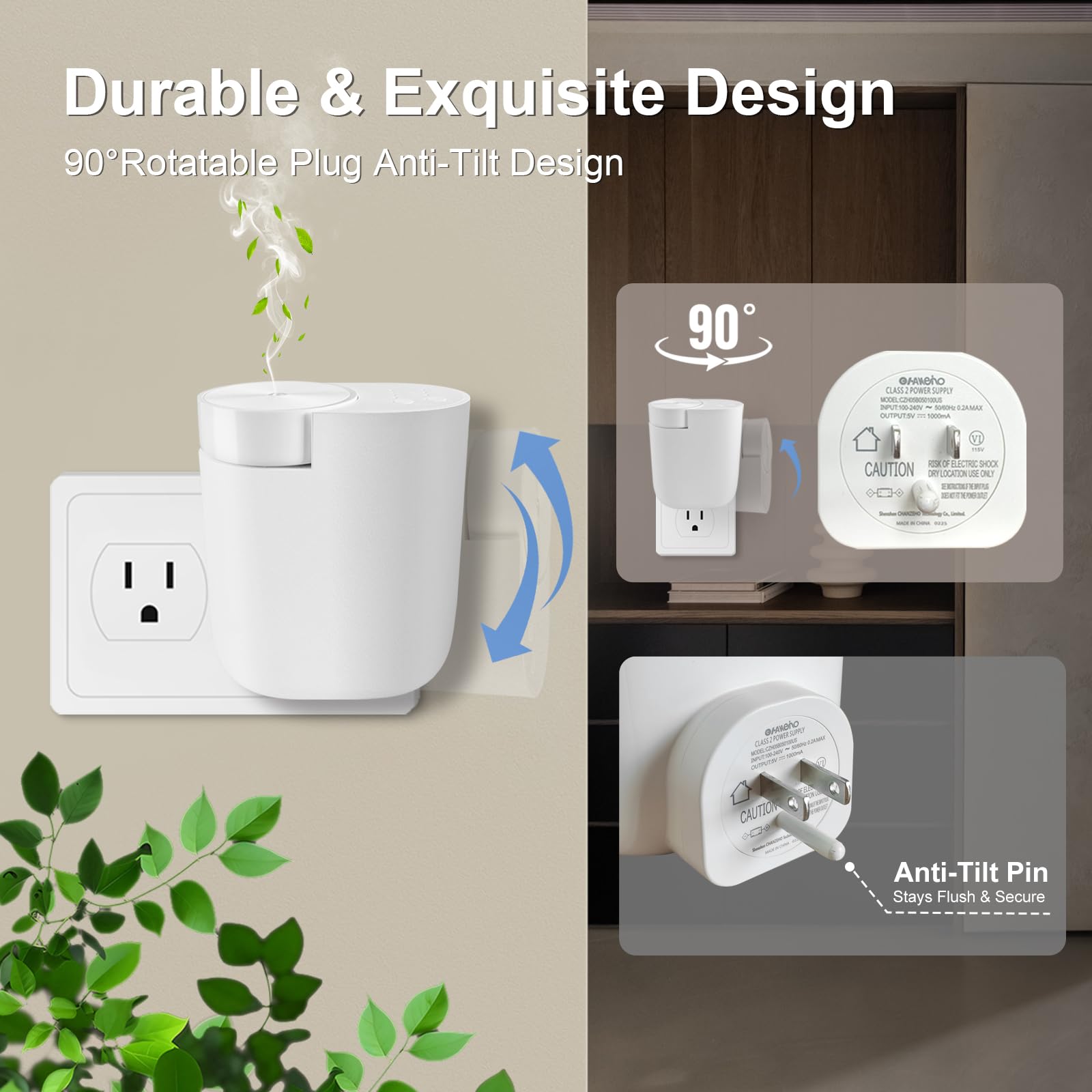 Vasysvi waterless design minimizes clutter and saves energy