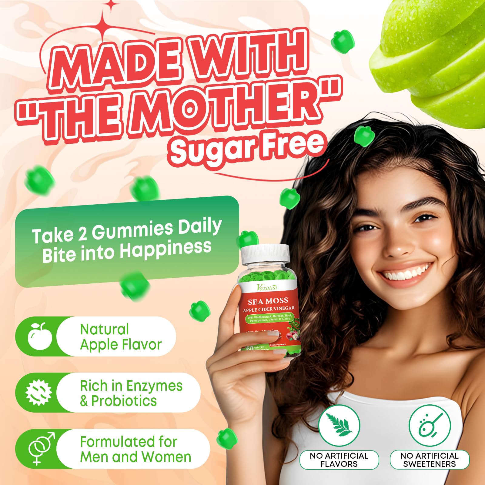 Vazatisi family enjoying gummies together as a kid-friendly daily routine.