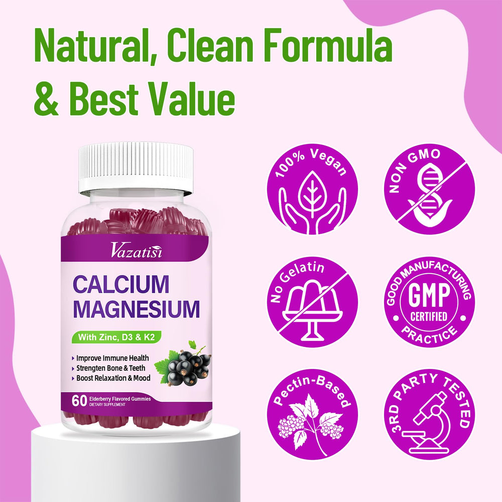 Gummies packaging reflects vegan elderberry brand quality.