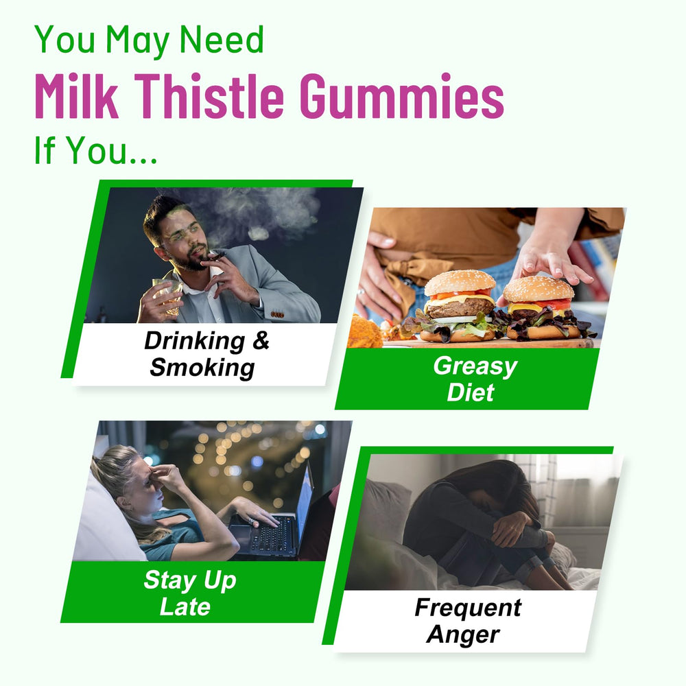 Vazatisi Milk Thistle Gummies label view