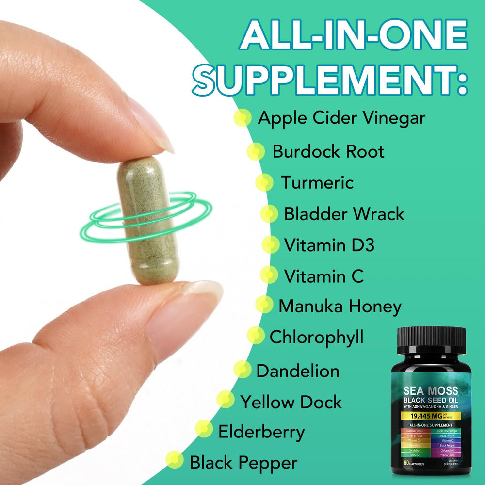 Vceeoy Ashwagandha Ginger Capsules for daily balance.