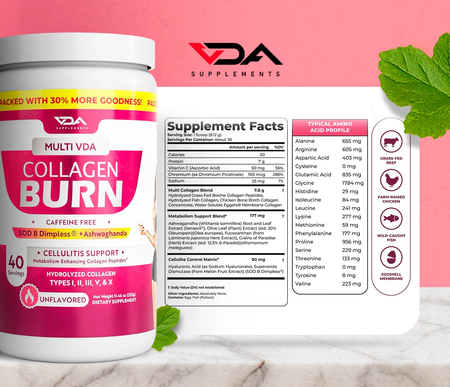 Kitchen scene with flavorless powder in everyday wellness routine