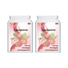 Ved Lycopene softgel bottle for daily antioxidant support.