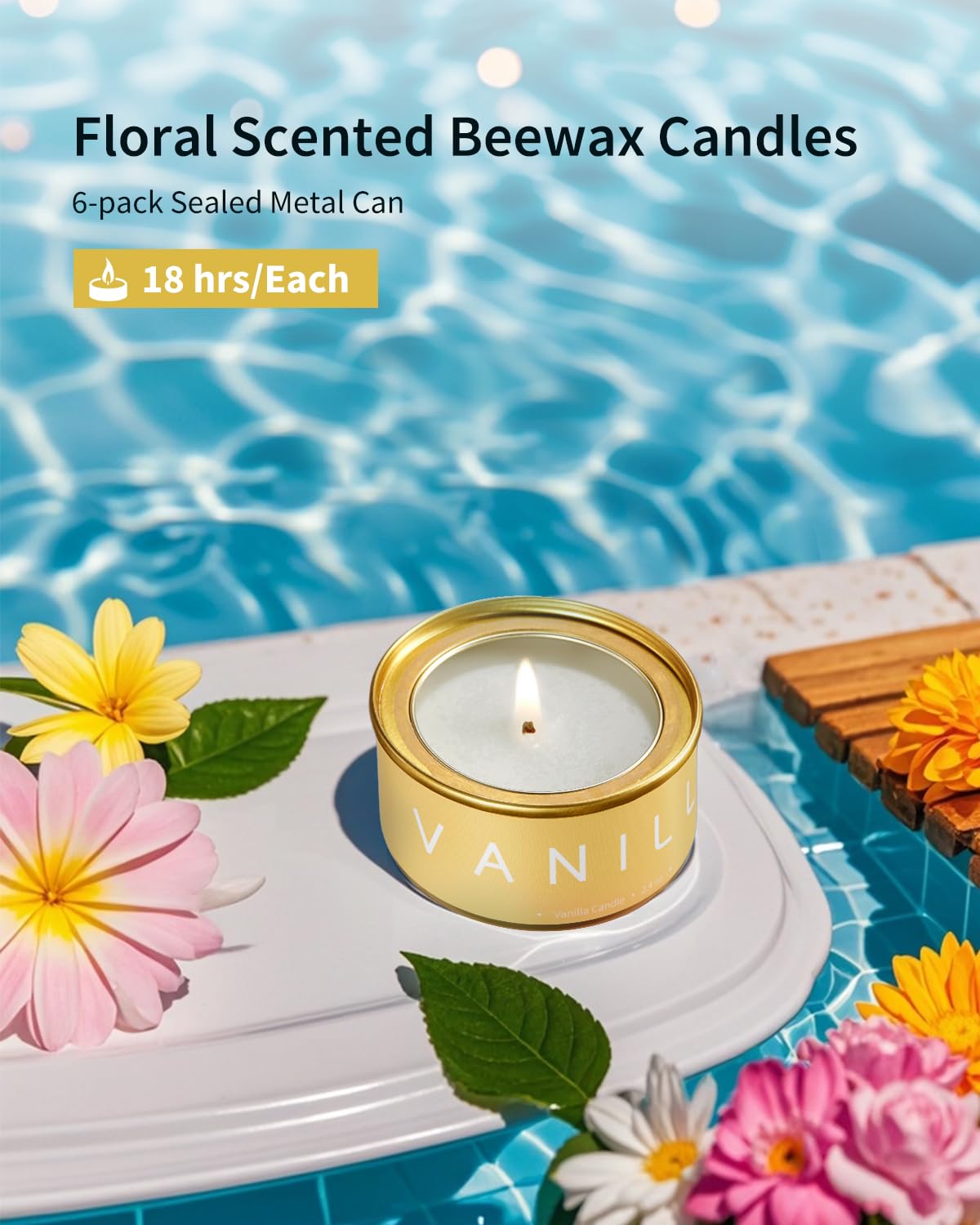 VEDA TINDA SCENT six-flavor fragrance palette including lavender and neroli.