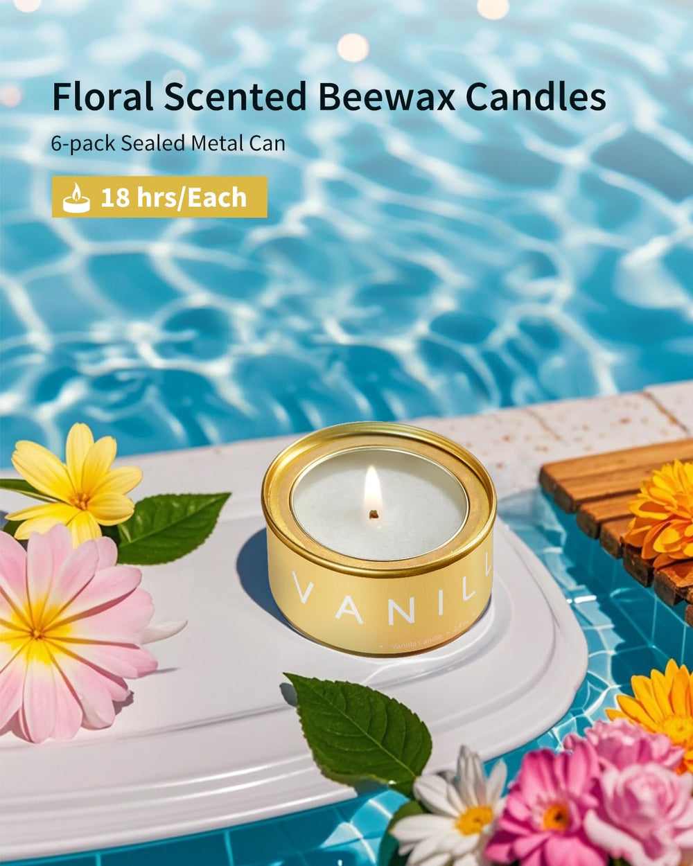 VEDA TINDA SCENT six-flavor fragrance palette including lavender and neroli.