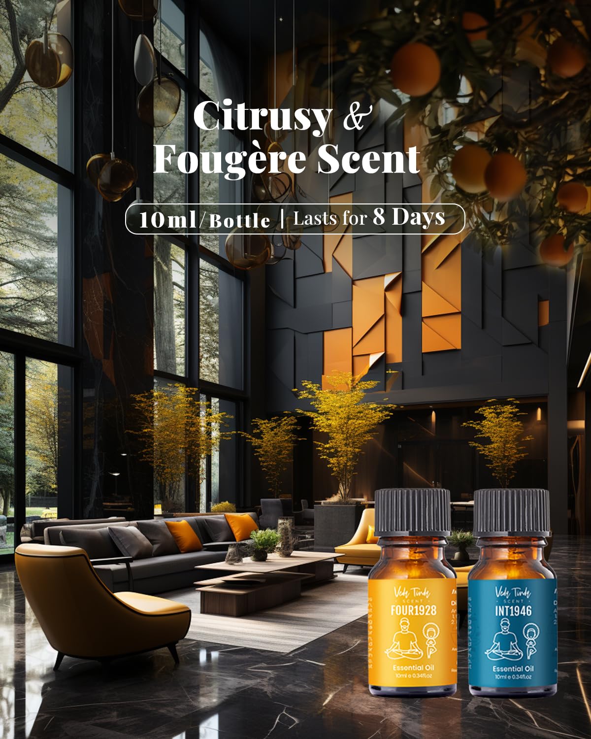 VEDA TINDA SCENT long-lasting hotel-inspired blends linger for a refined aura.