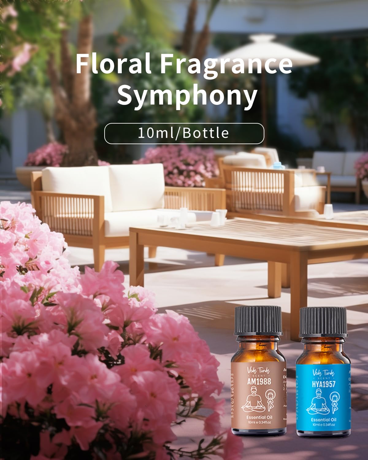 VEDA TINDA SCENT luxury hotel fragrance bottles for refined spaces