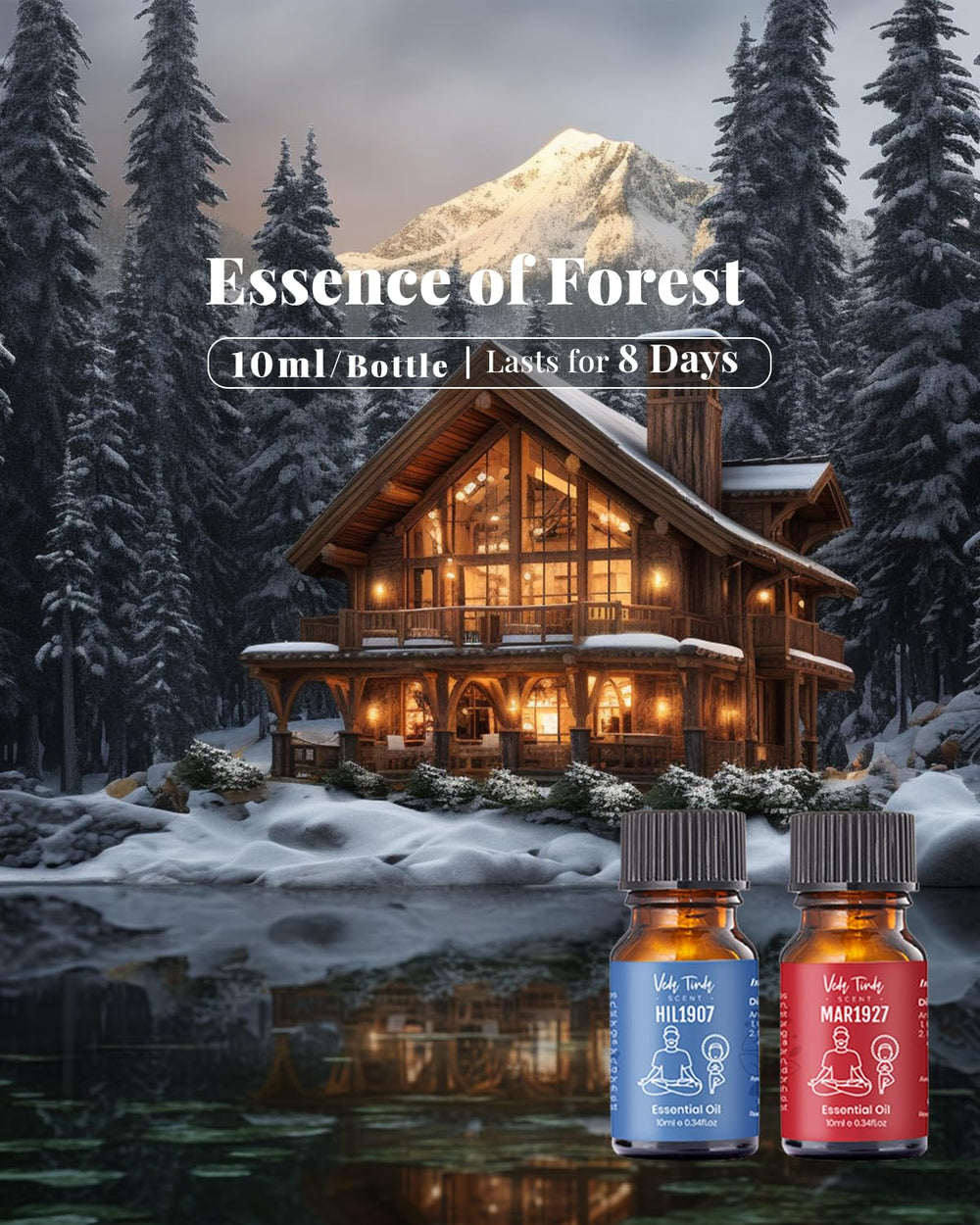 VEDA TINDA SCENT premium fragrance oils crafted from steam-distilled plants.