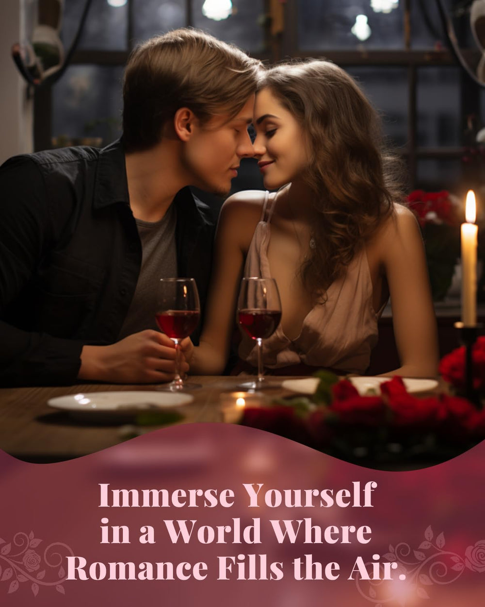 VEDA TINDA SCENT romantic night aroma sets intimate mood.
