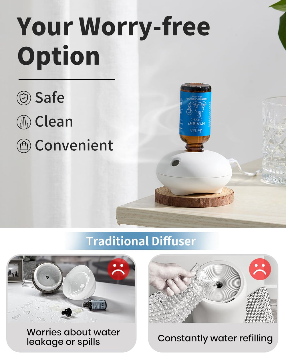 Yoga studio setup with VEDA TINDA SCENT VTS for concentrated fragrance.