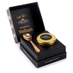 VEDIKROOTS Shilajit resin with third-party lab testing certificate