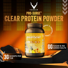 VEGAIN PRO-SURGE being poured to reveal juice-like texture.