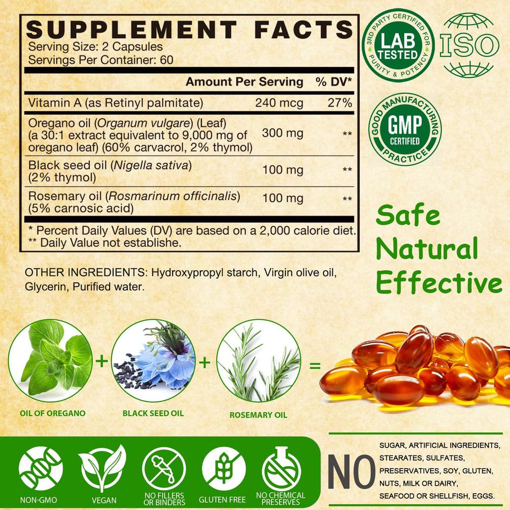 VEGEPOWER black seed oil component in the blend supports daily vitality.