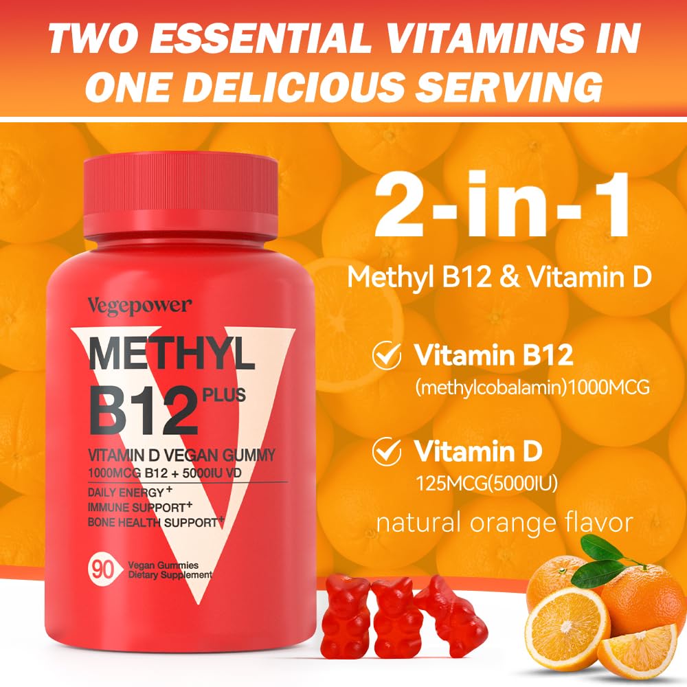 VEGEPOWER gummies support daily energy and focus, a convenient routine.