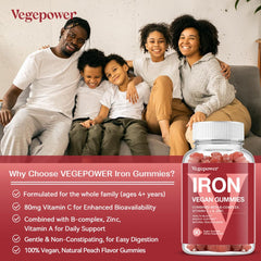 VEGEPOWER gummies with no aftertaste and fruity flavor