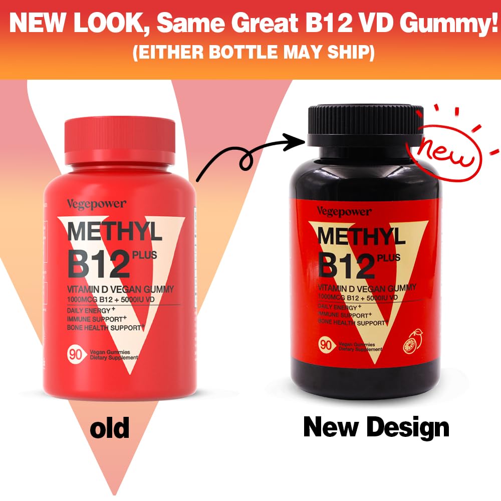 VEGEPOWER D3+B12 formula may support immune health as part of wellness.